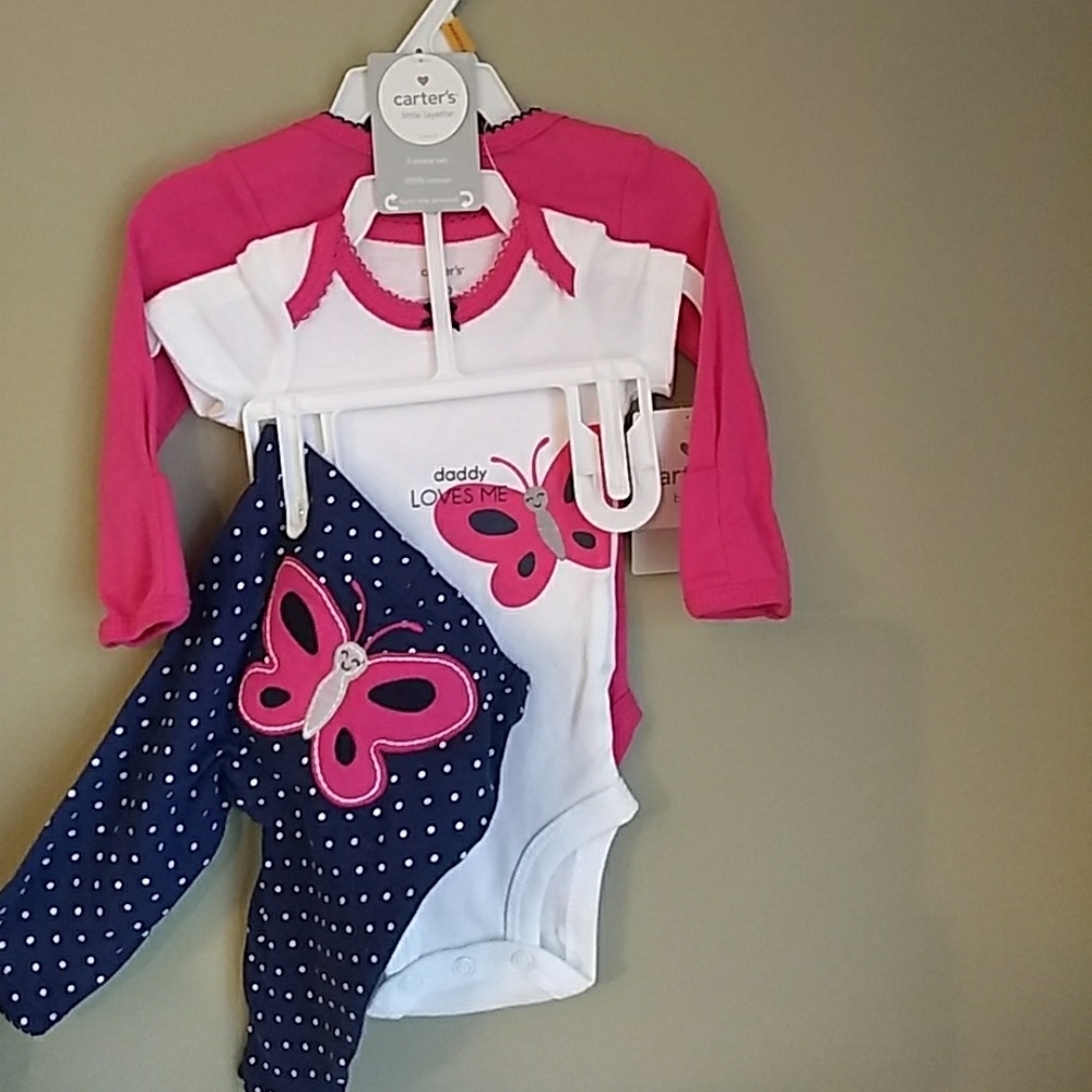 Carter's NB 3 piece set